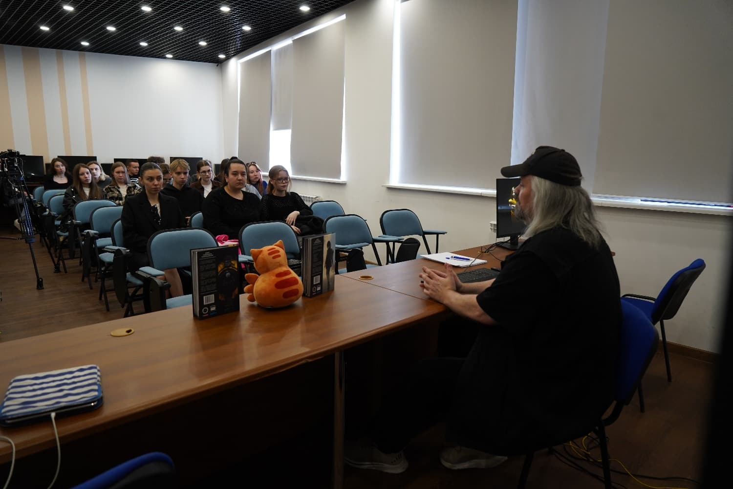 Трек 1. «Интерактивное кино своими руками» - лаборатория Егора Тулина. Образовательный трехдневный интенсив Московского политехнического университета для студентов Казанского (Приволжского) федерального университета